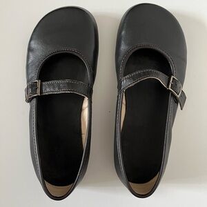 Tadeevo Barefoot Flat Brown Mary Jane Shoes Size 37 US 7